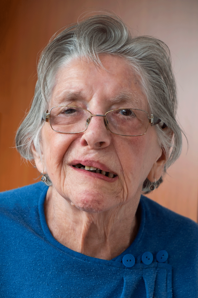 Portrait of an older lady